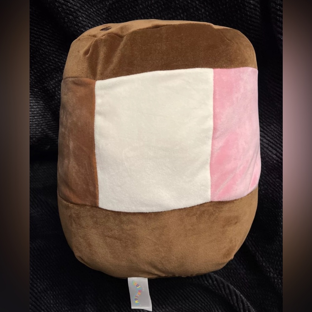 NWT 12” Neely the Neapolitan Ice Cream Sandwich Squishmallow — RARE silver tag - Picture 2 of 4